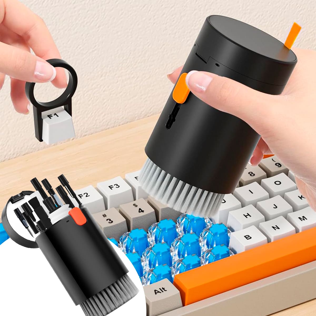 Gray helmet for bikers