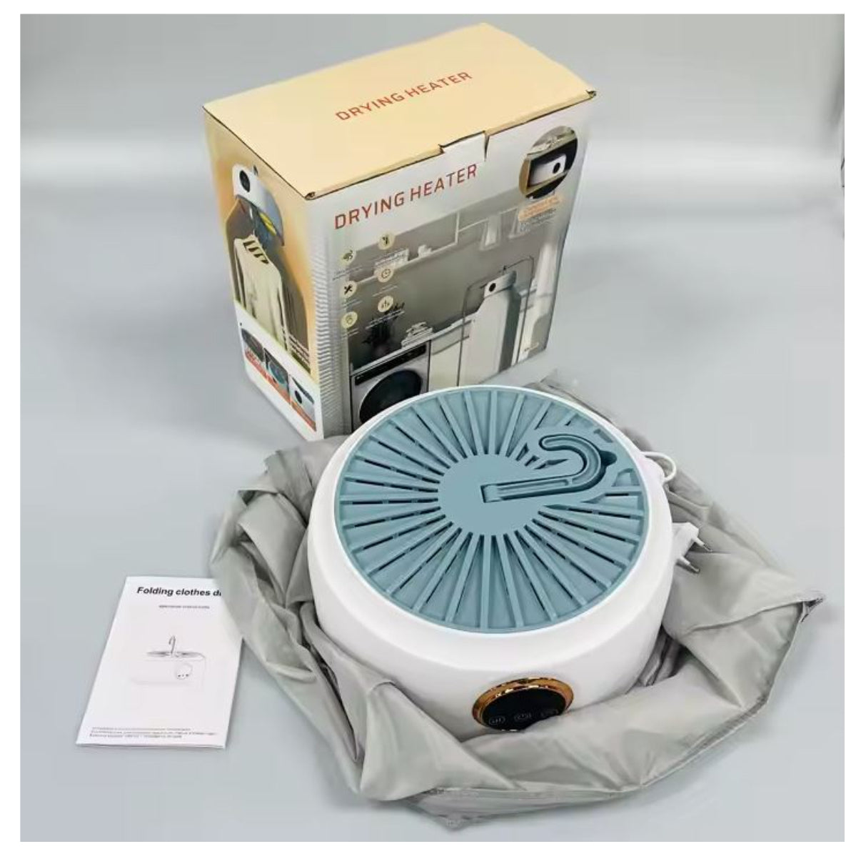 Secadora Ropa Portátil Con Calefacción. Seca tu ropa fácil, rápido y sin esfuerzo