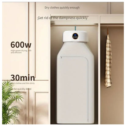 Secadora Ropa Portátil Con Calefacción. Seca tu ropa fácil, rápido y sin esfuerzo